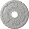 Ekena Millwork Kendall Train Station Ceiling Medallion (Canopies up to 3 7/8"), 18 1/2"OD x 3 7/8"ID x 1"P, Frost CM18KDFRF - alternate 1